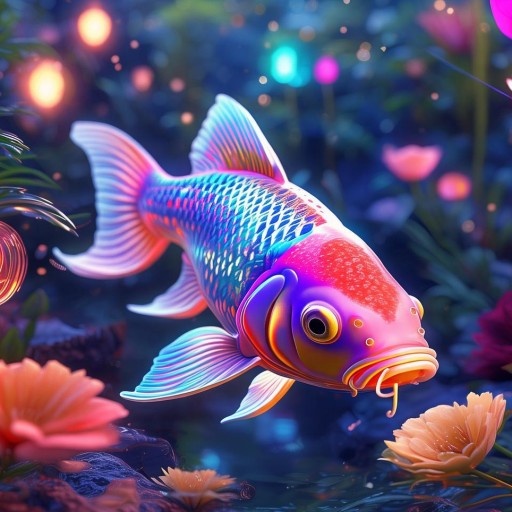 鯉魚探索虛擬女友游戲，浪漫與科技的完美融合