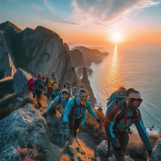 青島爬山組隊(duì)探險(xiǎn)，山海間的奇妙冒險(xiǎn)之旅
