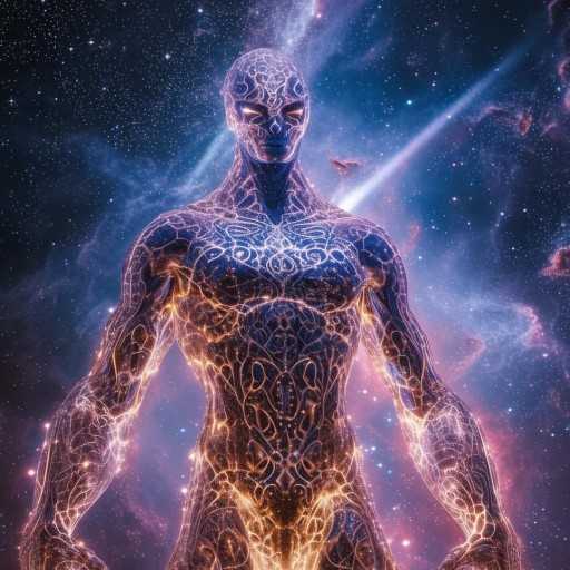 光之巨人，探索宇宙深處的終極力量，揭秘宇宙?zhèn)髡f