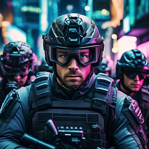 特警武警組隊(duì)游戲，挑戰(zhàn)與榮耀的極限體驗(yàn)