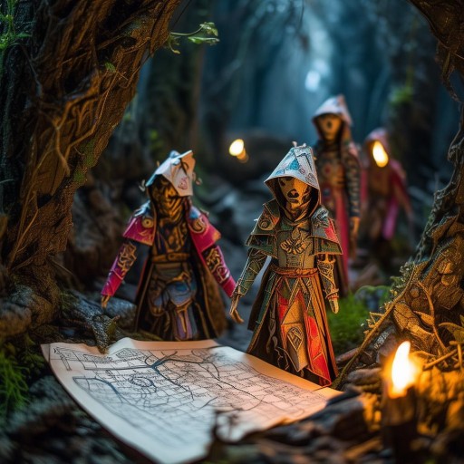 紙人幽冥探險，神秘組隊之旅揭秘！