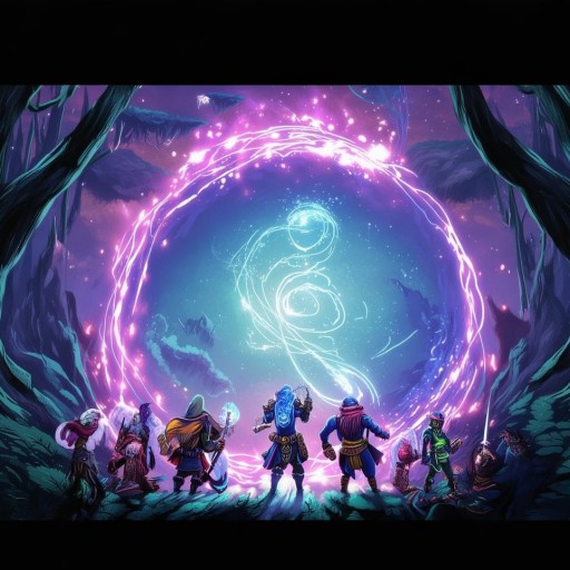 探索未知世界的奇幻冒險，游戲組隊背景設定