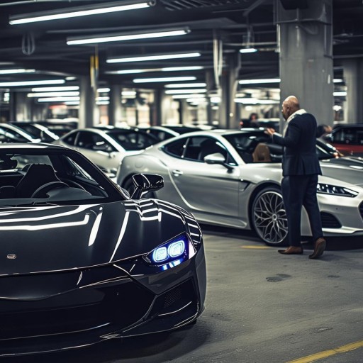 高端車(chē)主搶車(chē)位，奢華與策略的碰撞