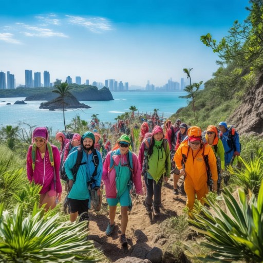 珠海戶外探險，組隊游戲公司挑戰(zhàn)自我，探索自然之美