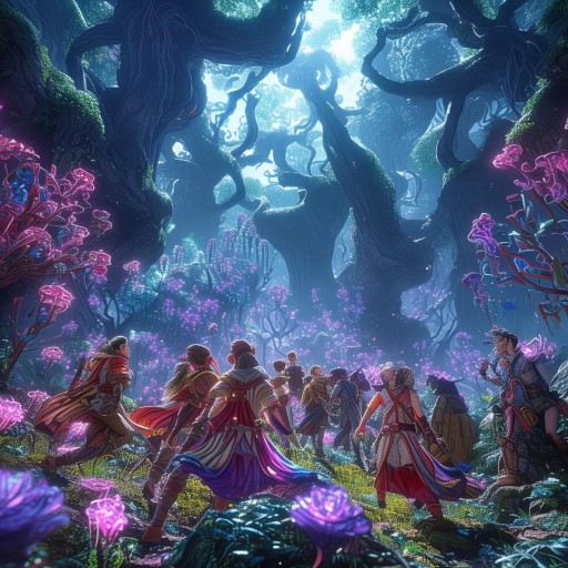 墨殤游戲，組隊(duì)探索未知世界的奇幻之旅