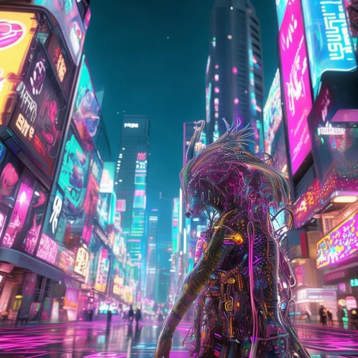 探索未來都市，虛擬人街道游戲奇幻之旅
