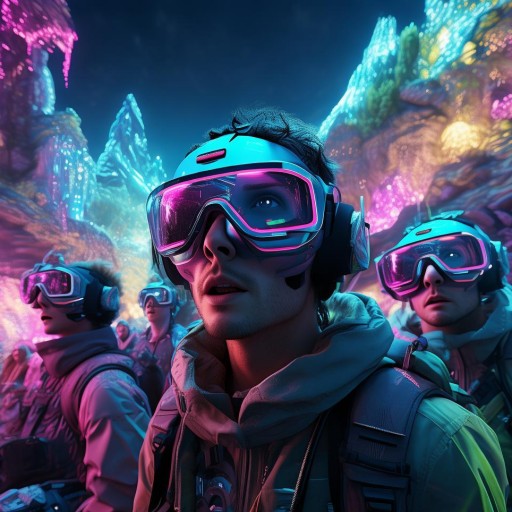 探索未知世界的奇妙旅程，虛擬游戲短劇
