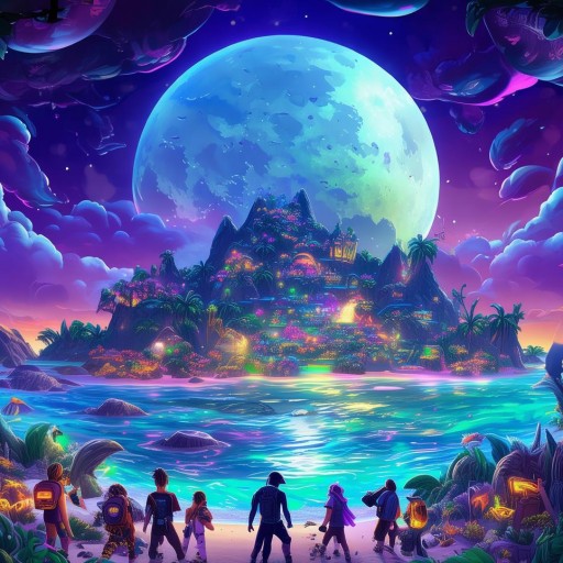 月亮灣游戲組隊，夢幻島嶼的奇幻探險之旅
