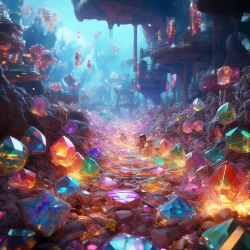 探索寶石世界的奇幻之旅，奇幻寶石游戲虛擬幣