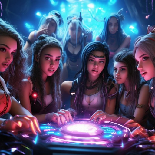 女女游戲組隊，重塑游戲世界的獨特魅力