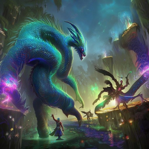 妖神組隊，探索神秘世界的奇幻之旅