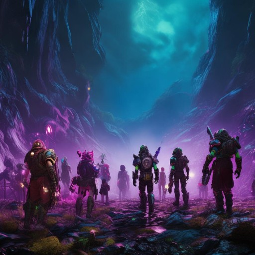 探索未知世界的奇幻冒險，多人組隊RPG游戲