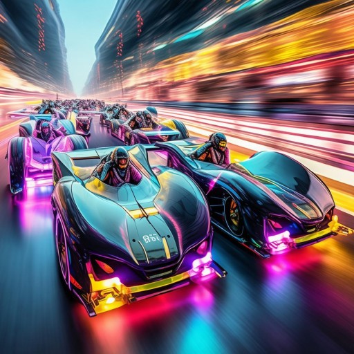 速度與策略，組隊(duì)賽車游戲，體驗(yàn)完美融合