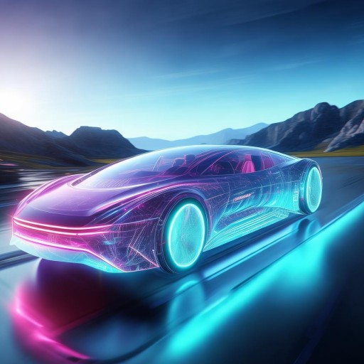 探索未來駕駛，虛擬世界汽車游戲動畫