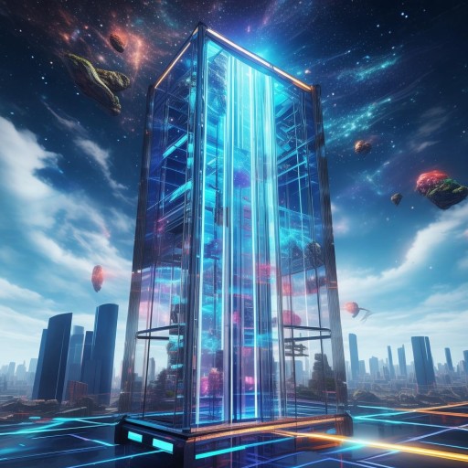 探索無限可能的垂直冒險(xiǎn)，虛擬世界電梯小游戲