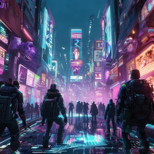 探索未來世界的奇幻之旅，炫酷高端電腦游戲