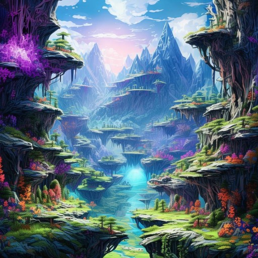 虛擬世界的傳奇誕生，從草稿圖到游戲世界的探索之旅