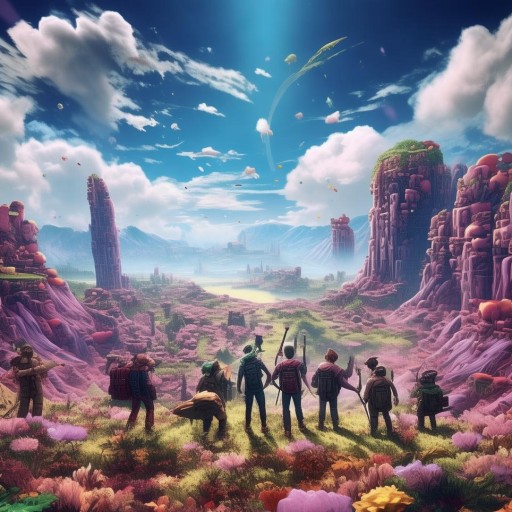 穗穗組隊探索奇幻世界之旅