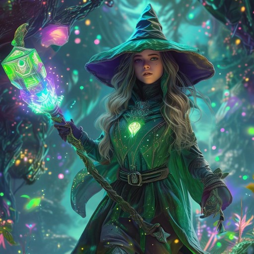 探索魔法世界，虛擬游戲女巫的奇幻之旅