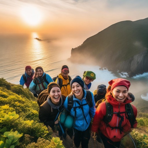 青島爬山組隊(duì)探險(xiǎn)，山海間的奇妙冒險(xiǎn)之旅