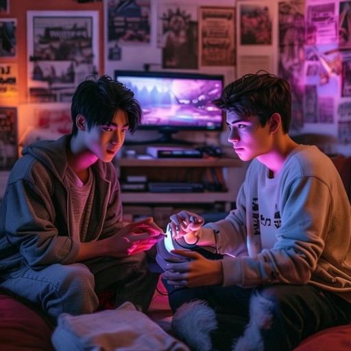 高中室友組隊(duì)打游戲，回憶與競(jìng)技的交織