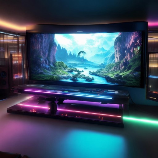 高端游戲機插電視，沉浸式游戲體驗的革新