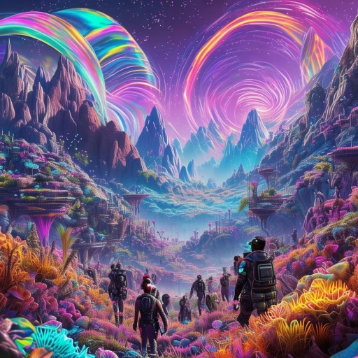 探索未知世界的奇妙之旅，超現(xiàn)實(shí)虛擬游戲