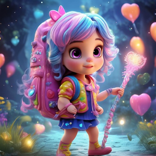夢(mèng)幻之旅，女生可愛虛擬游戲甜蜜啟程