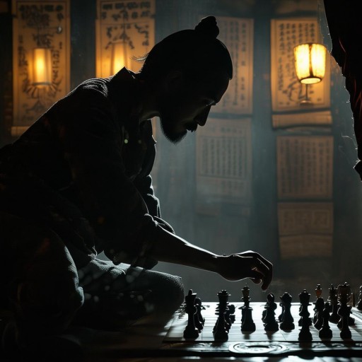楚晚寧張腿放棋子磨角：棋局背后隱藏的智慧與策略？