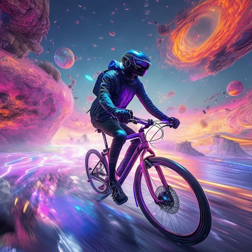 虛擬世界騎單車，探索無界自由，騎行無限可能