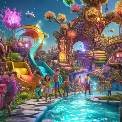 探索兒童游戲虛擬場景，開啟快樂之旅