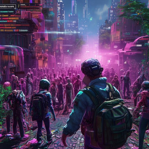 探索末日世界的極致體驗(yàn)，虛擬世界喪尸游戲大全