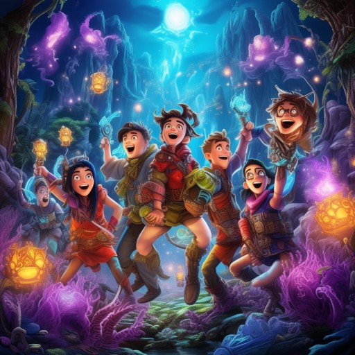 軒軒組隊探索奇幻世界，奇妙冒險之旅