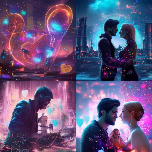 數字世界的浪漫，虛擬戀愛游戲小短劇