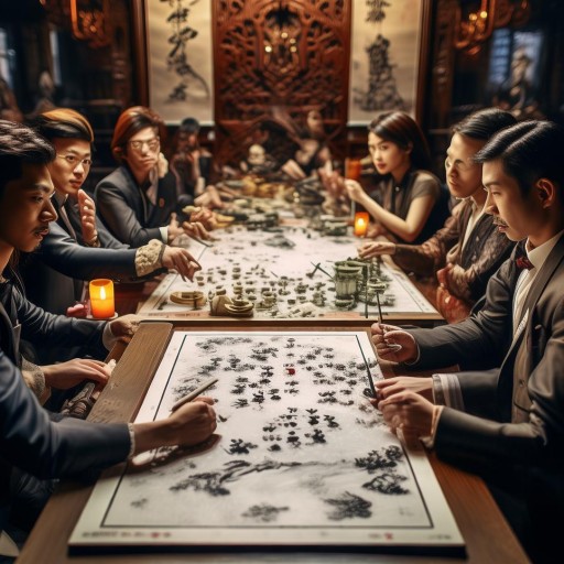 粉墨游戲，探索策略與藝術(shù)的極致融合的高端玩法