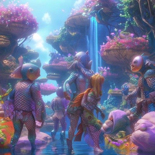 鯉魚奇幻冒險，多人組隊探索奇幻世界