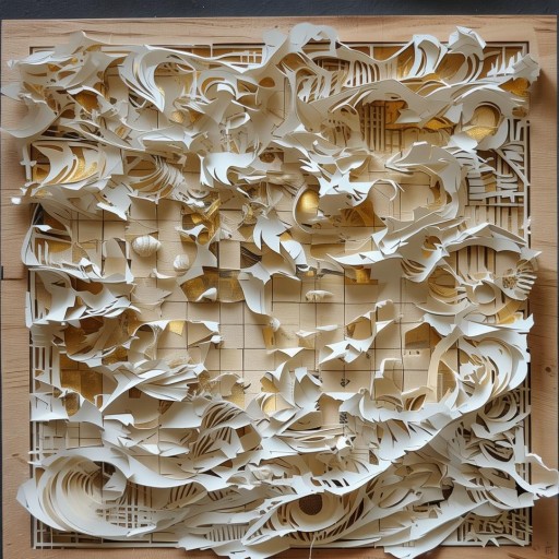 高端撕紙藝術(shù)，智慧與策略的創(chuàng)意碰撞