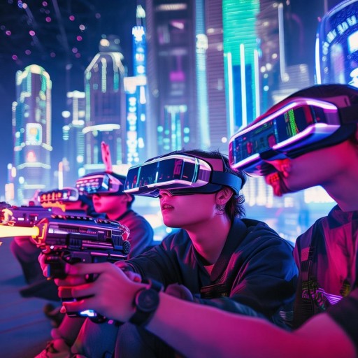 上海VR虛擬射擊游戲重塑未來娛樂