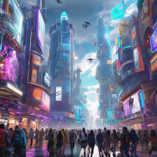 探索未來都市，電腦游戲虛擬城市中的無限可能
