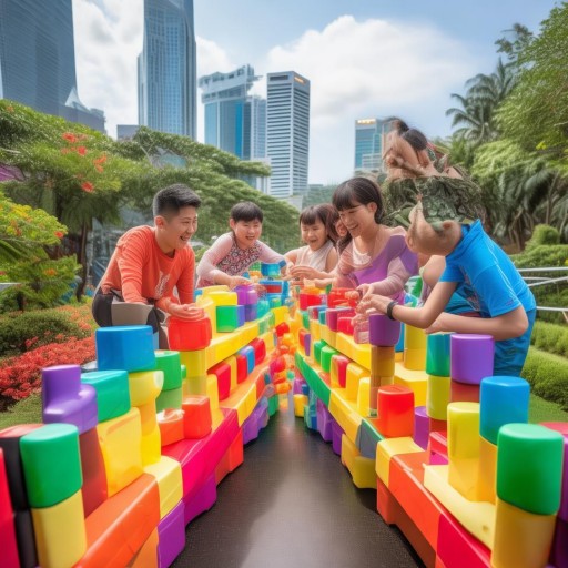新加坡親子組隊游戲，搭建美好回憶的橋梁