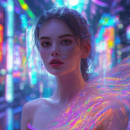 虛擬美女，探索虛擬與現(xiàn)實(shí)的交匯點(diǎn)