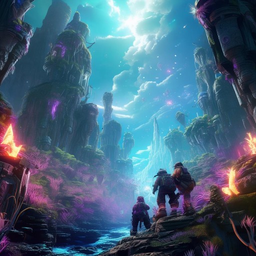 探索未知世界的奇幻之旅，高端3A大作游戲