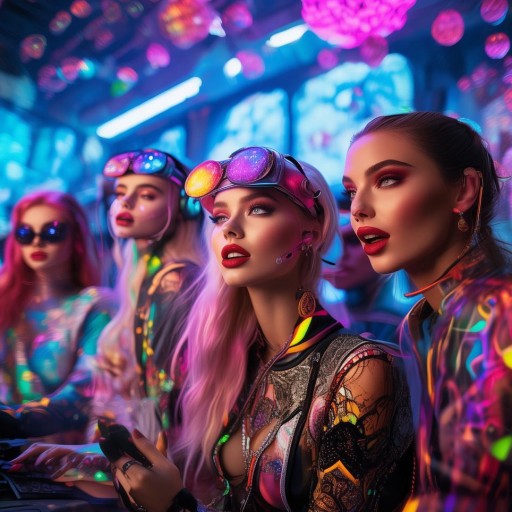 美女組隊游戲，探索虛擬世界的魅力與樂趣
