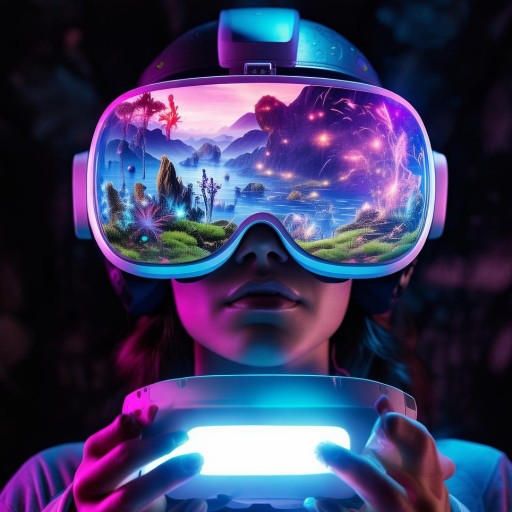 VR頭盔開啟探索未知世界的奇妙之旅