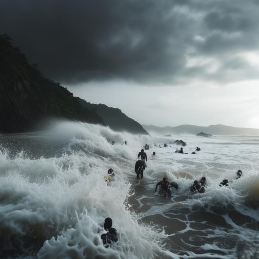 海云臺驚險逃生：你能否在巨浪中幸存？