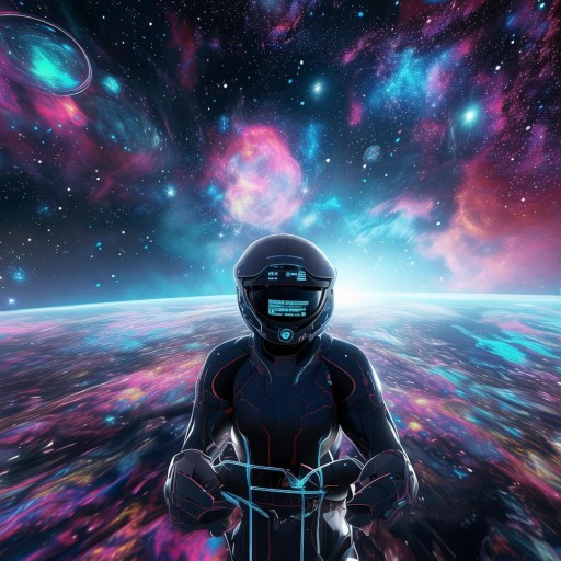 探索宇宙，未來虛擬科幻游戲畫面奇幻之旅