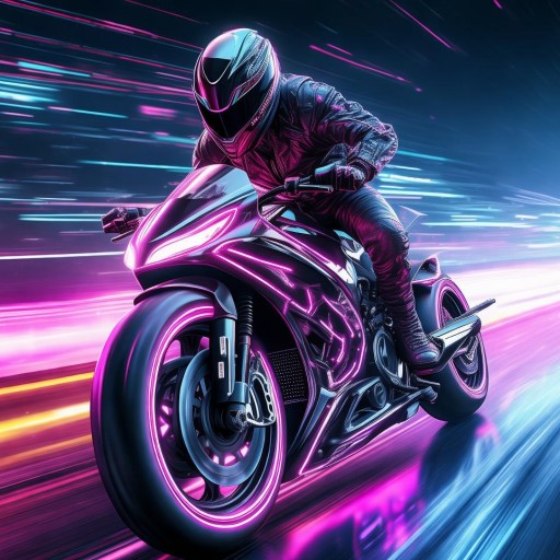 高端游戲，騎摩托車，感受速度與激情的極致體驗(yàn)