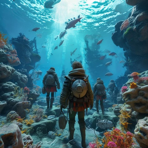探索海洋的奇幻之旅，臺州看海組隊游戲室