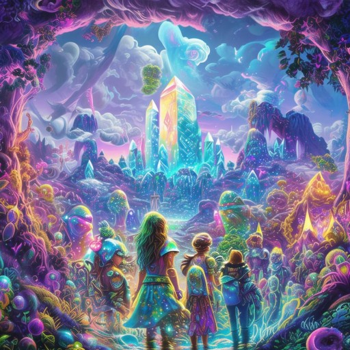 水晶哥組隊(duì)探索奇幻世界之旅