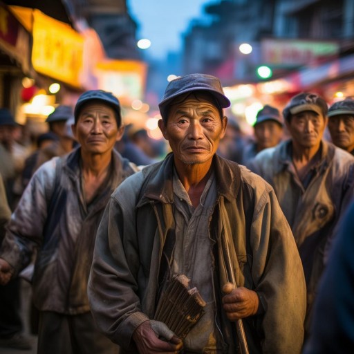 河南網(wǎng)紅小吃街環(huán)衛(wèi)工凌晨下班，他們的辛勞你了解多少？